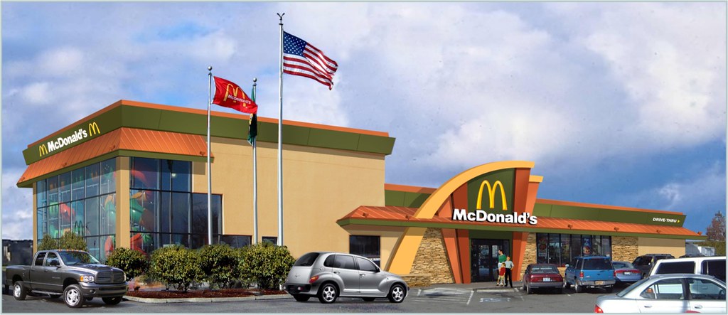 Exterior Restaurant Design | Restaurant Exterior Facade Upgrade | Franchise Design | McDonalds